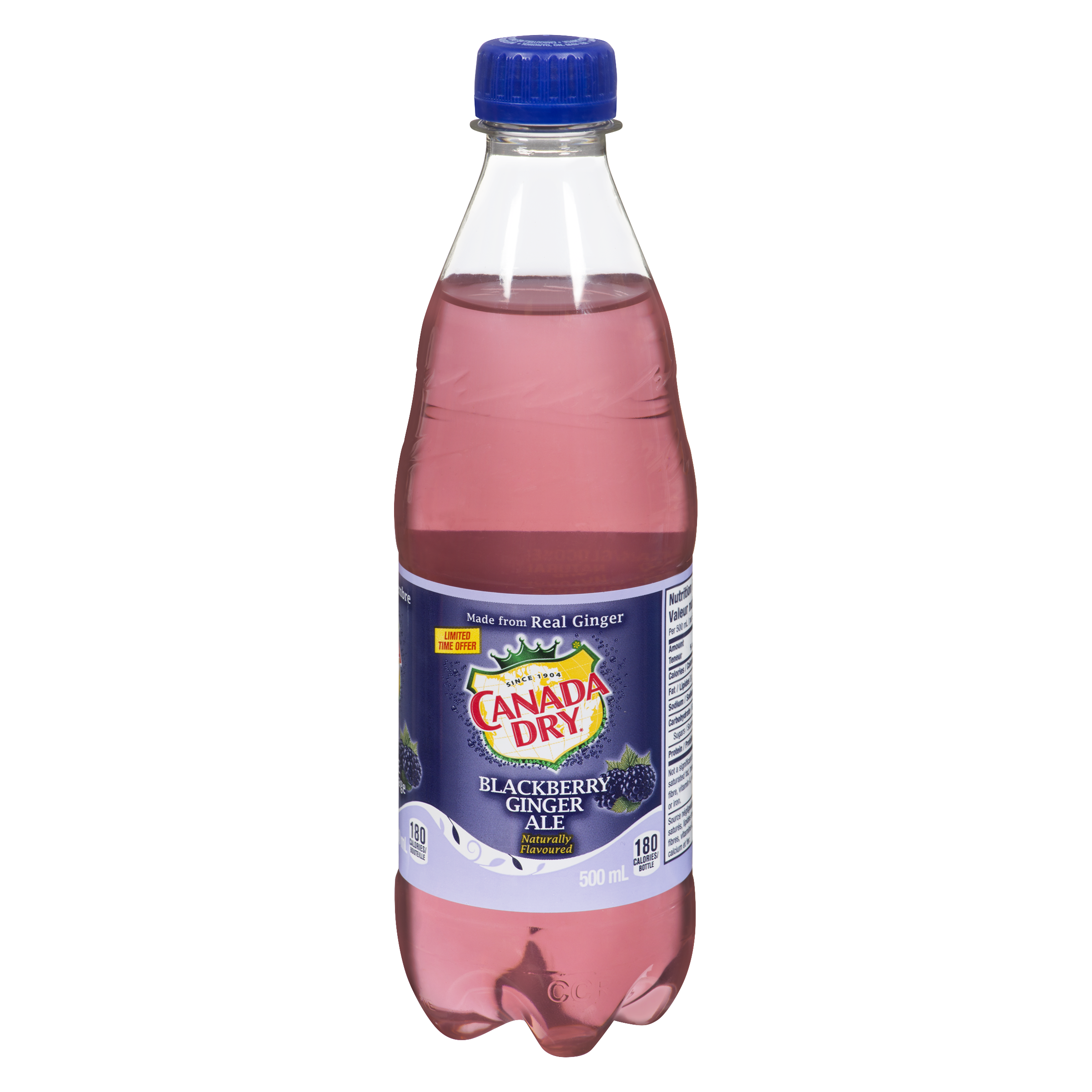 CANADA DRY GINGERALE BLACKBERR